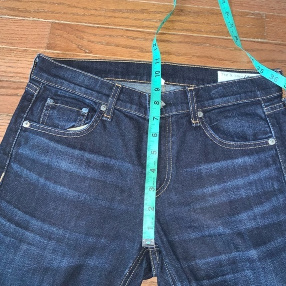 Rag & Bone Beverlys Dark Denim Skinny Jeans Size 27 - Picture 8 of 10